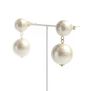pearl drop earrings